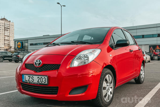 Toyota Yaris 2 generation [restyling]