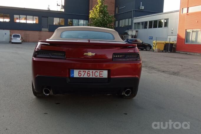 Chevrolet Camaro 5 generation [restyling] Cabriolet