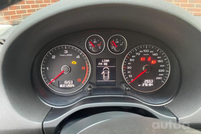 Audi A3 8P/8PA [2th restyling] Sportback hatchback 5-doors