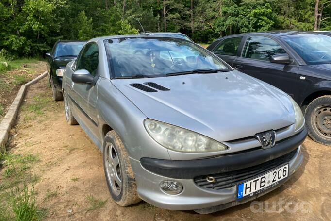 Peugeot 206 1 generation [restyling] CC cabriolet