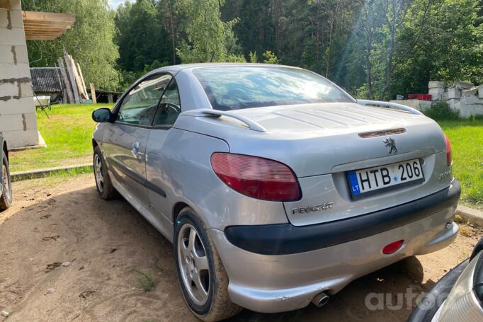 Peugeot 206 1 generation [restyling] CC cabriolet