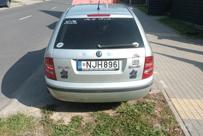Skoda Fabia 1 generation [restyling]