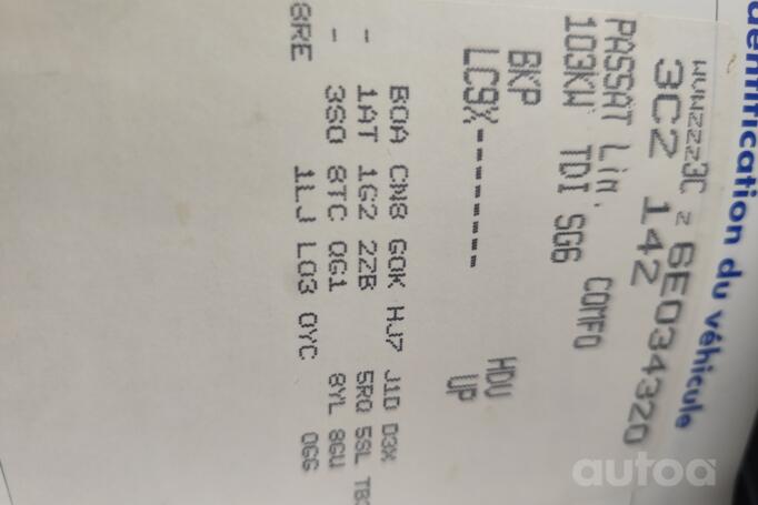 Volkswagen Passat B6 Sedan 4-doors