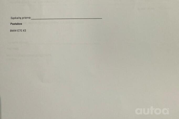 BMW X5 E70 Crossover