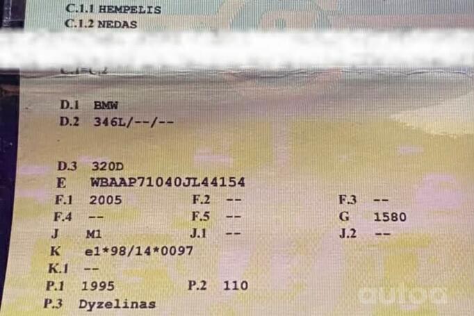 BMW 3 Series E46 Touring wagon