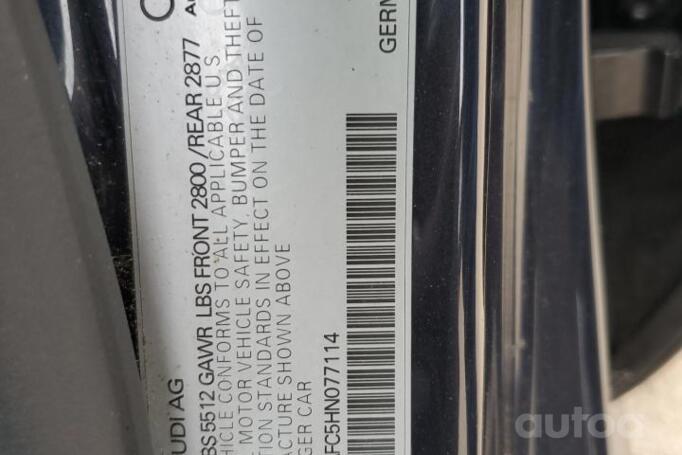 Audi A7 2 generation (C8) Sportback liftback