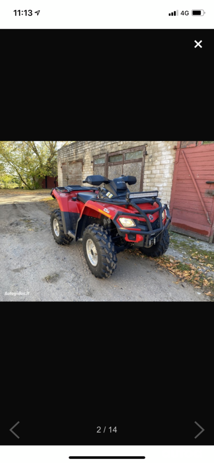 Can-am/ Brp OUTLANDER 800