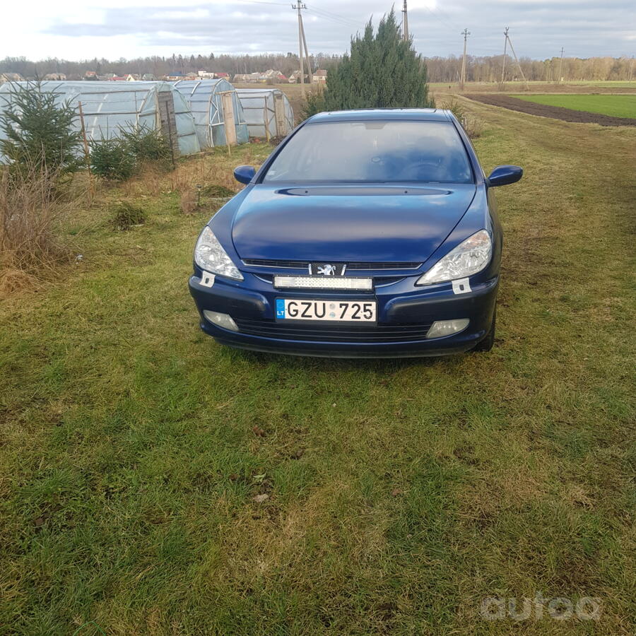 Peugeot 607 1 generation Sedan