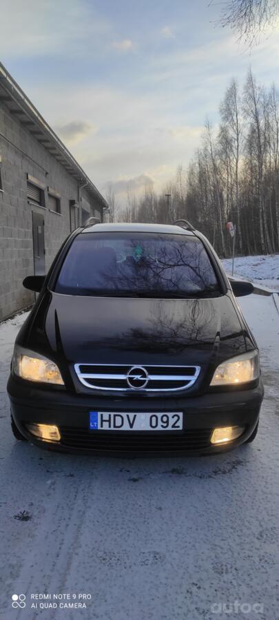 Opel Zafira A [restyling] Minivan 5-doors