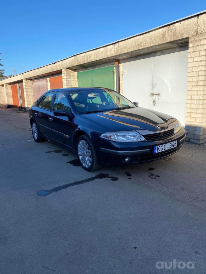 Renault Laguna 2 generation [restyling] Liftback