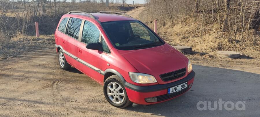 Opel Zafira A [restyling] Minivan 5-doors