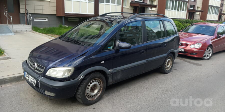 Opel Zafira A [restyling] Minivan 5-doors