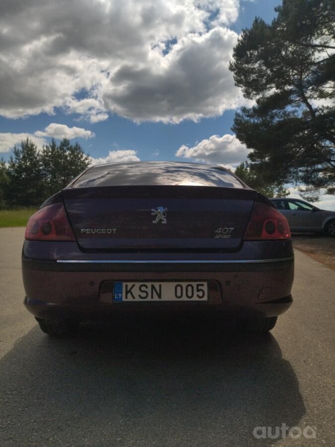 Peugeot 407 1 generation Sedan