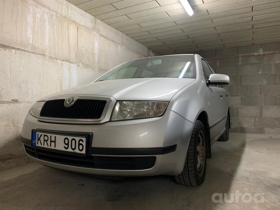 Skoda Fabia 1 generation [restyling]
