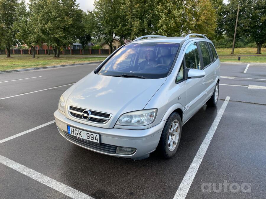 Opel Zafira A [restyling] Minivan 5-doors