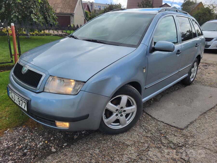Skoda Fabia 1 generation [restyling]