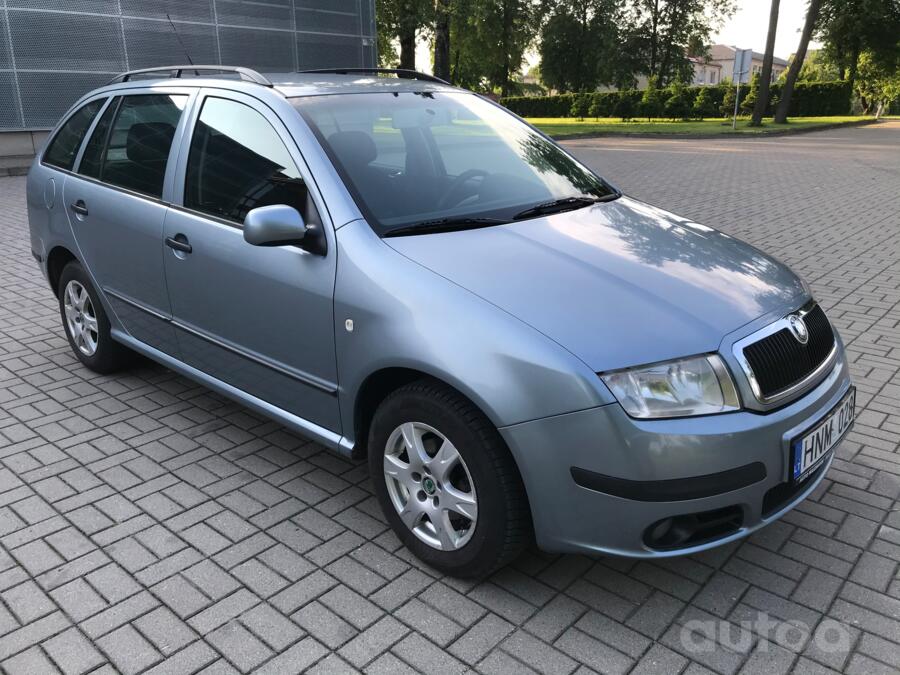Skoda Fabia 1 generation [restyling]