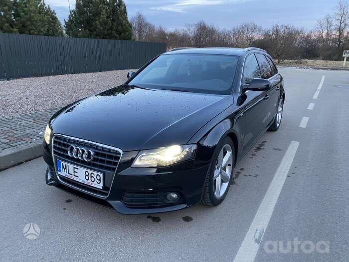 Audi A4 B8/8K wagon 5-doors