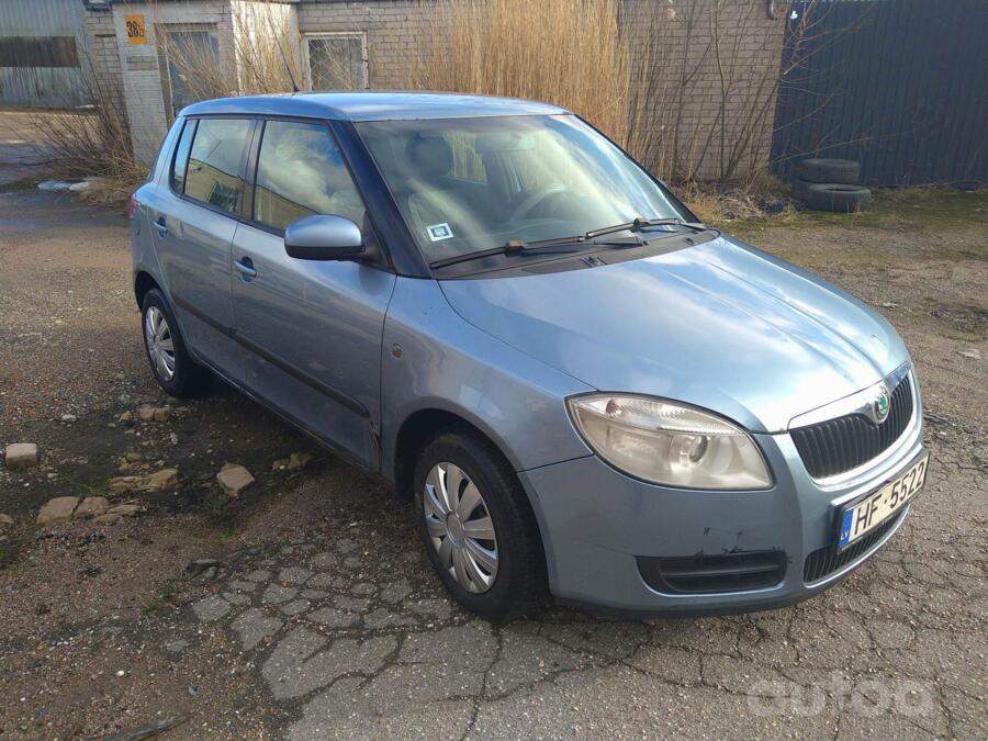 Skoda Fabia 2 generation [restyling]