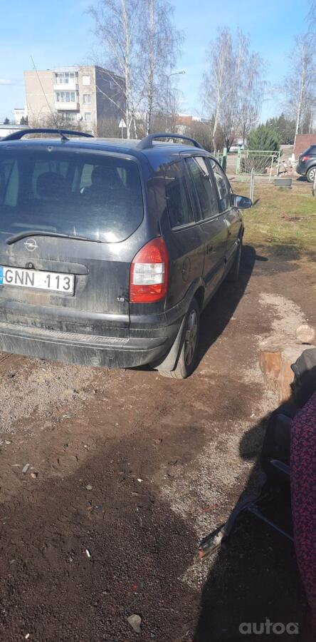 Opel Zafira A [restyling] Minivan 5-doors
