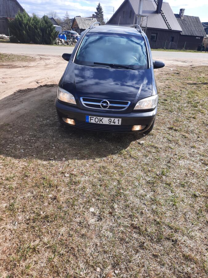 Opel Zafira A [restyling] Minivan 5-doors