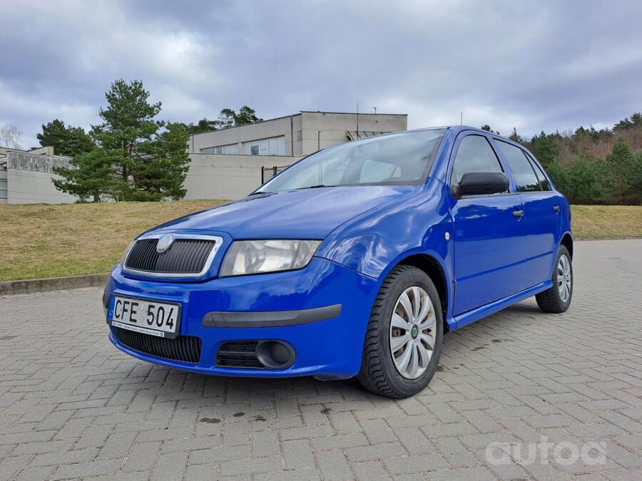 Skoda Fabia 1 generation [restyling]