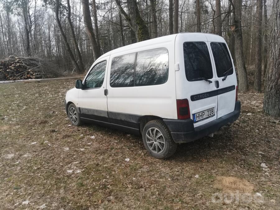 Citroen Berlingo 1 generation [restyling] First minivan