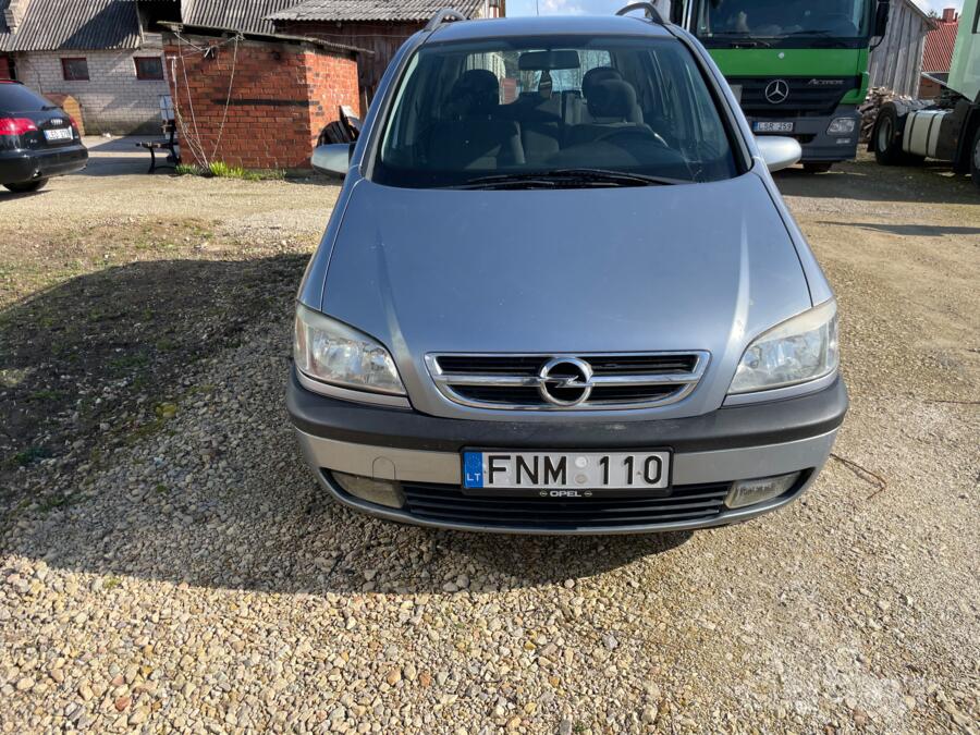 Opel Zafira A [restyling] Minivan 5-doors