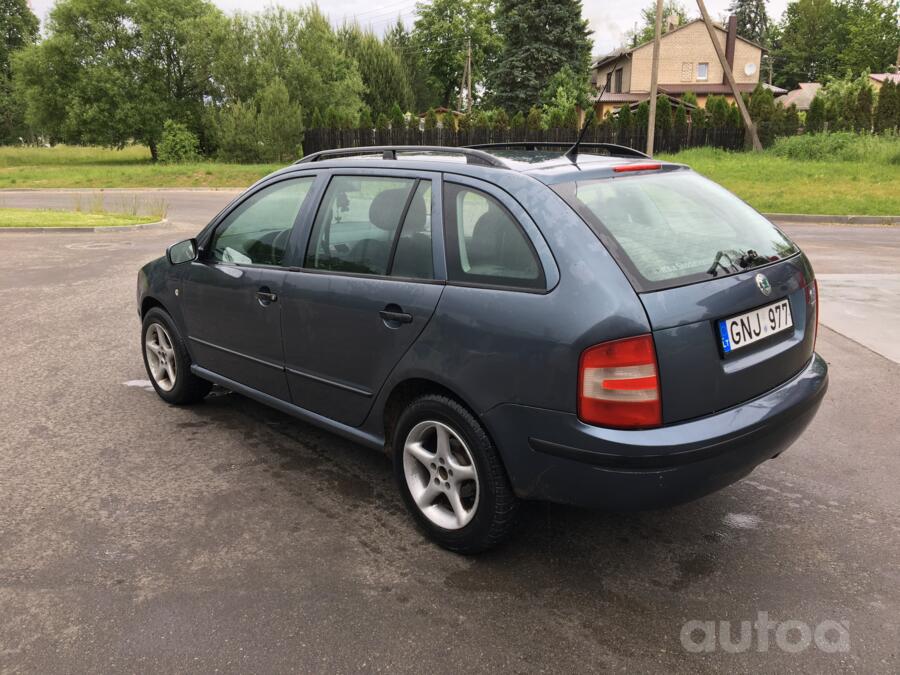 Skoda Fabia 1 generation [restyling]
