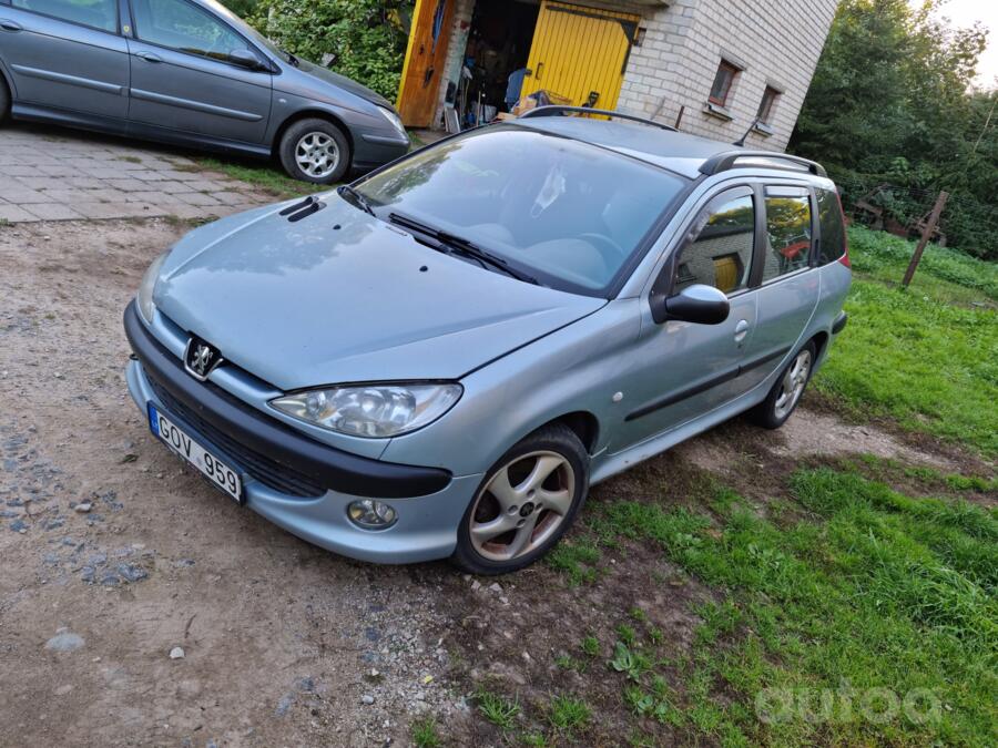 Peugeot 206 1 generation Van hatchback 3-doors