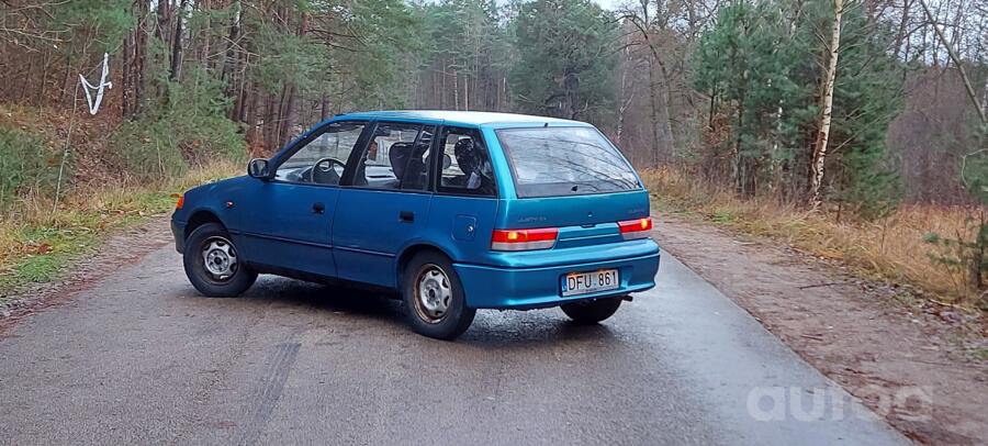 Subaru Justy 2 generation