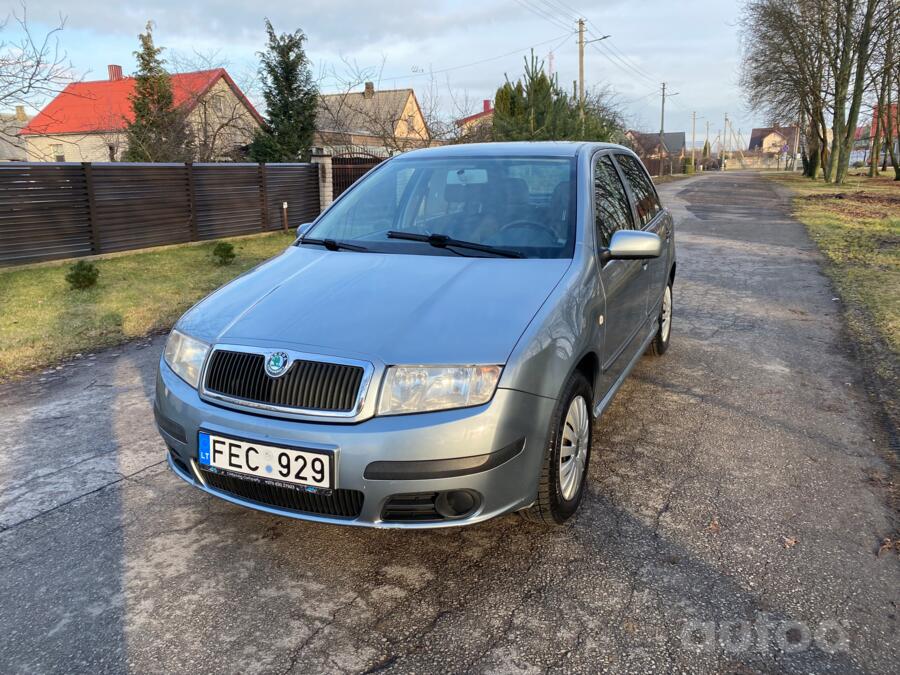Skoda Fabia 1 generation [restyling]