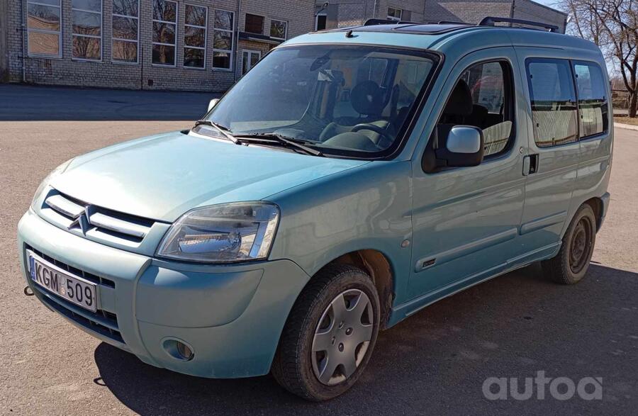 Citroen Berlingo 1 generation [restyling] First minivan