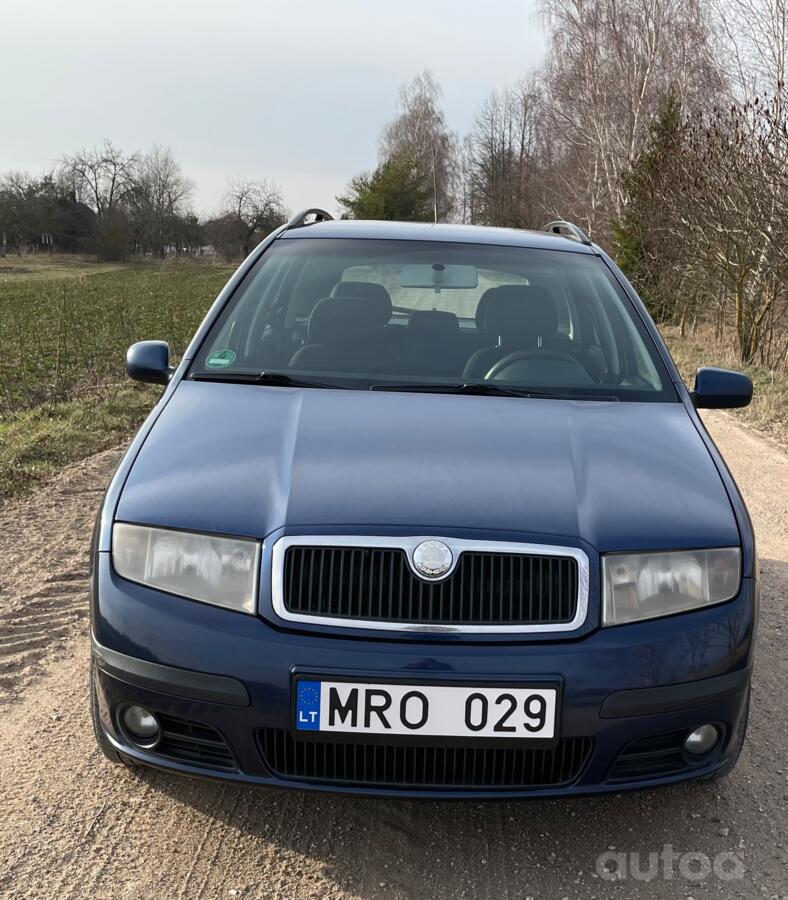 Skoda Fabia 1 generation [restyling]