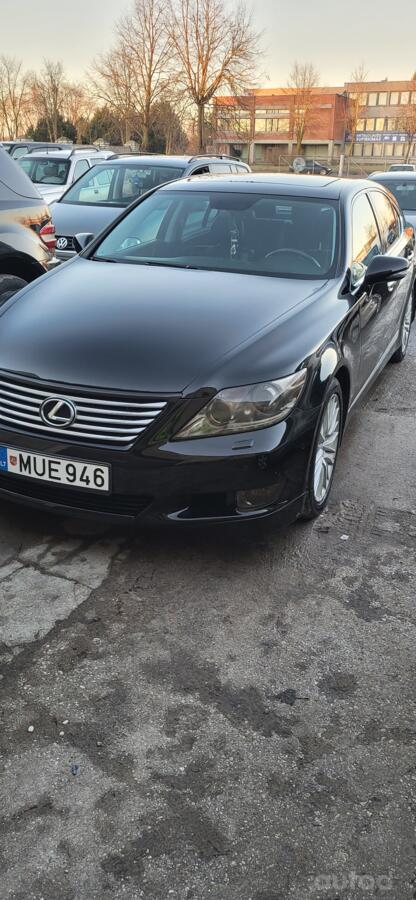 Lexus LS 4 generation [restyling] Sedan 4-doors