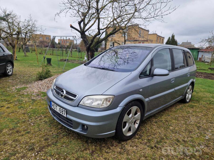 Opel Zafira A [restyling] Minivan 5-doors