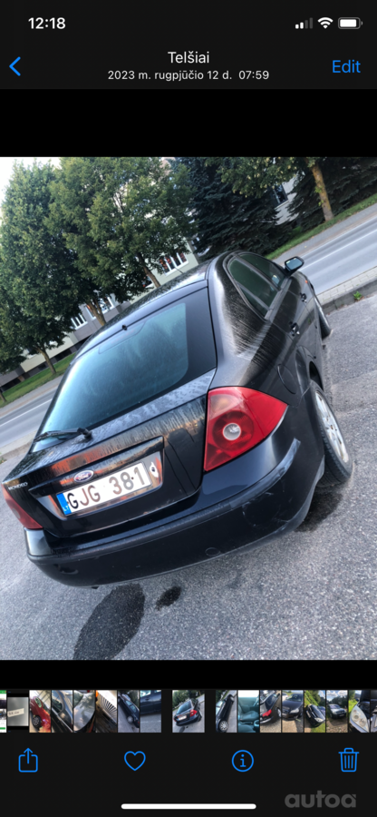 Ford Mondeo 3 generation Liftback