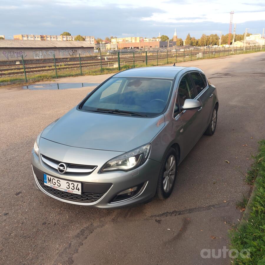 Opel Astra J [restyling] Hatchback 5-doors