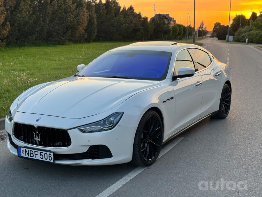 Maserati Ghibli 3 generation Sedan