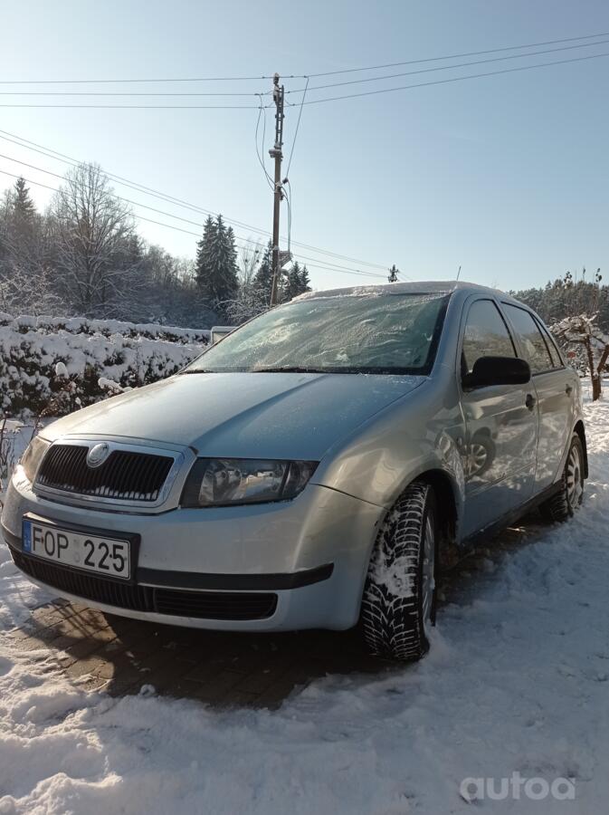 Skoda Fabia 1 generation [restyling]