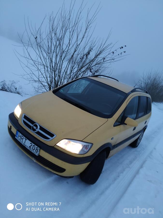 Opel Zafira A [restyling] OPC minivan 5-doors
