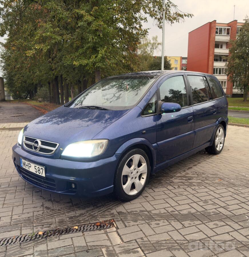 Opel Zafira A [restyling] Minivan 5-doors