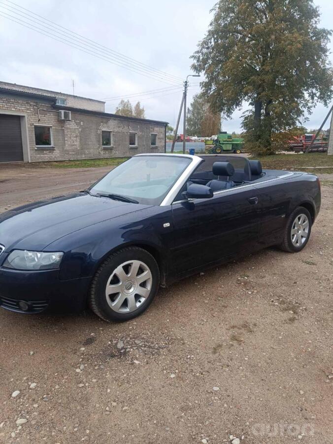 Audi A4 B7 Cabriolet