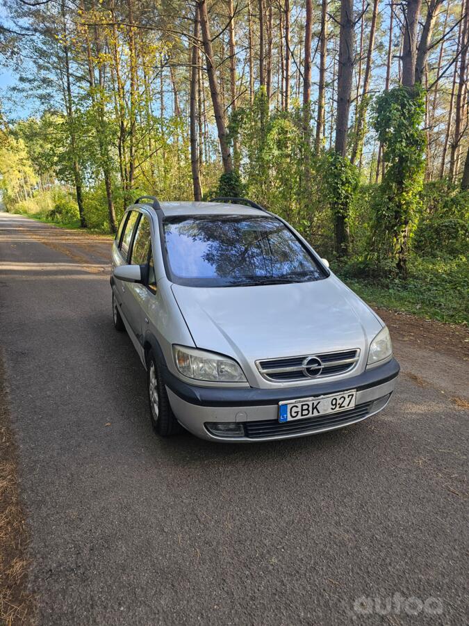 Opel Zafira A [restyling] Minivan 5-doors