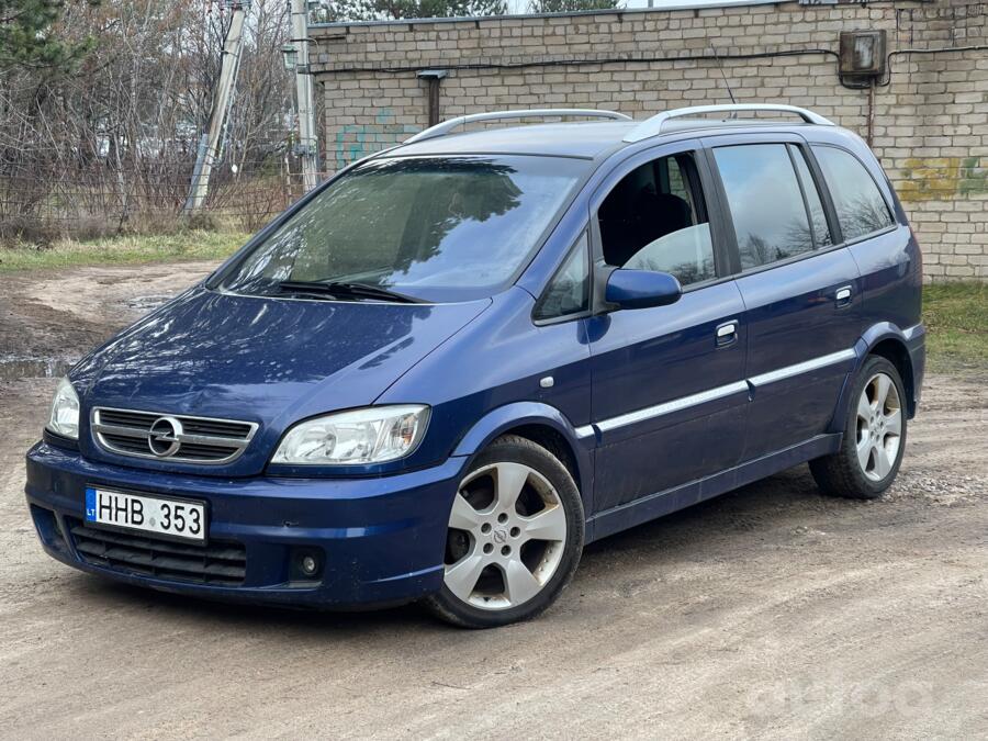 Opel Zafira A [restyling] OPC minivan 5-doors