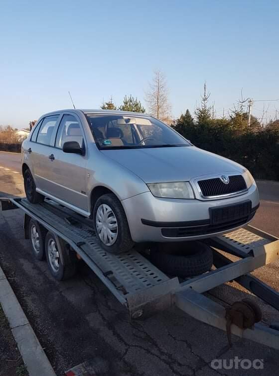 Skoda Fabia 1 generation [restyling]