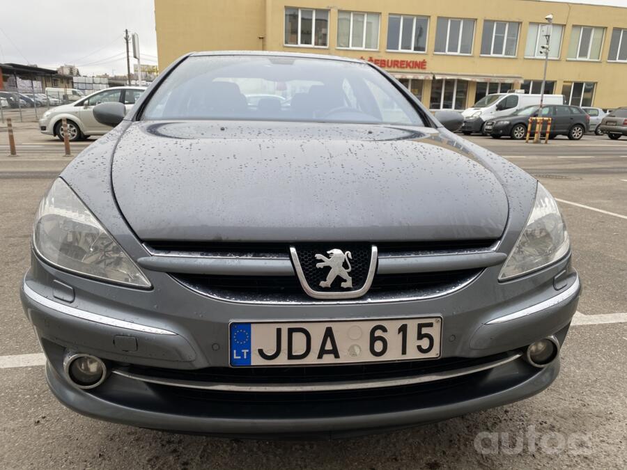 Peugeot 607 1 generation [restyling] Sedan