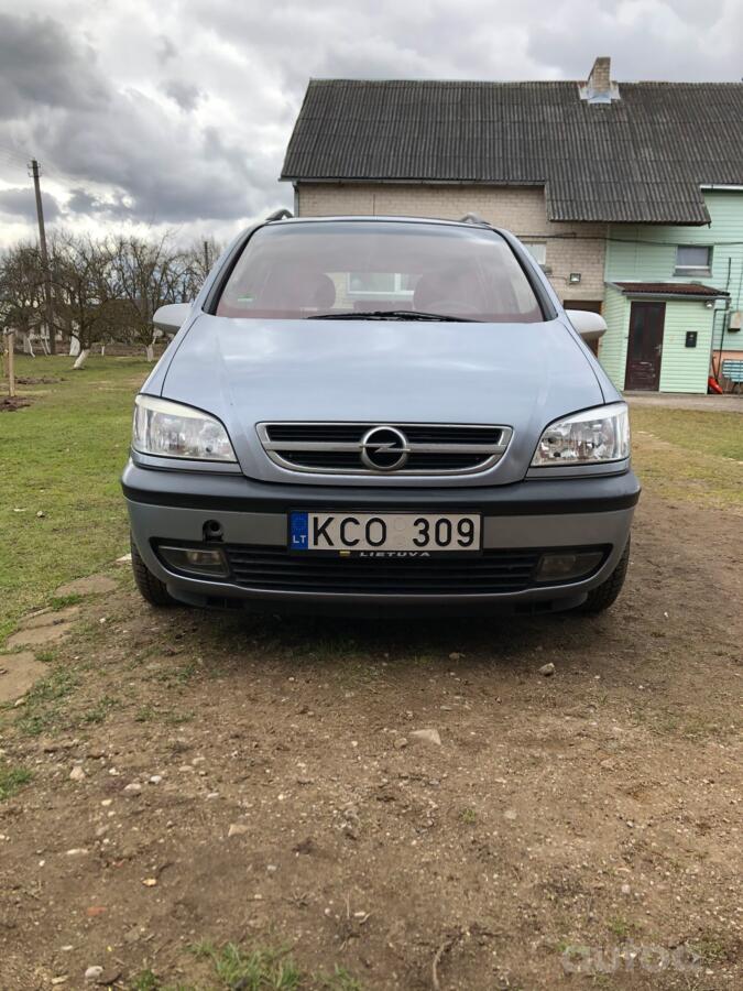 Opel Zafira A [restyling] Minivan 5-doors