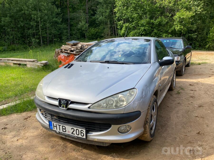 Peugeot 206 1 generation [restyling] CC cabriolet