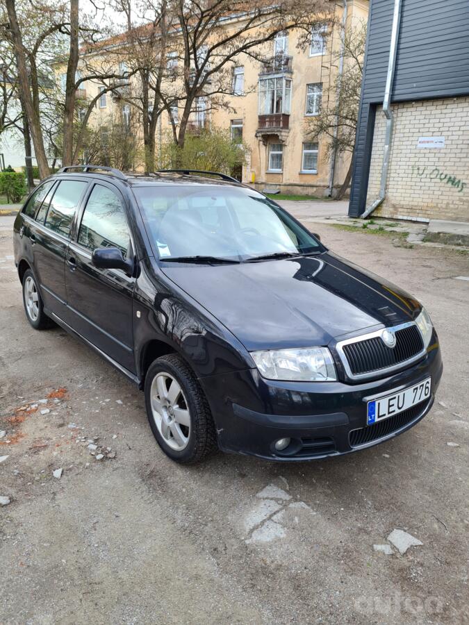 Skoda Fabia 1 generation [restyling]